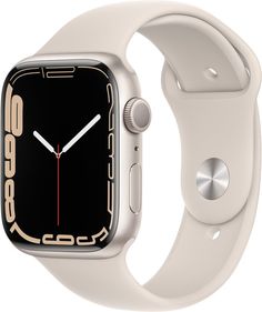 Умные часы Apple Watch Series 7 A2474 45мм сияющая звезда (MKN63LL/A)