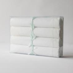 Набор кухонных полотенец Лён Наш Умка белый 50х70 см