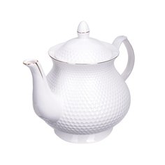 Чайник заварочный керамика, 1 л, Loraine, 28502, белый