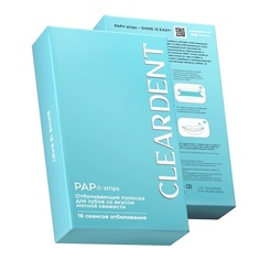 Полоски для отбеливания CLEARDENT Отбеливающие полоски для зубов PAP+ strips 45