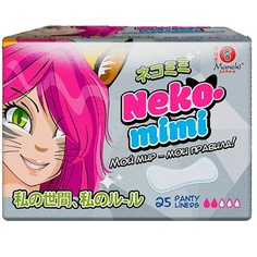 Прокладки гигиенические MANEKI Прокладки женские гигиенические ежедневные Neko-Mimi 25