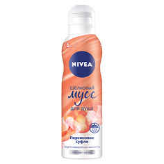 Средства для ванной и душа NIVEA Шелковый мусс для душа Nivea "Персиковое суфле"