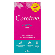 Личная гигиена CAREFREE Салфетки Cotton Fresh Экстракт хлопка ароматизированные