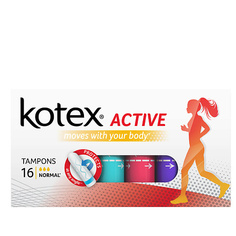 Средства для гигиены KOTEX Тампоны ACTIVE Нормал