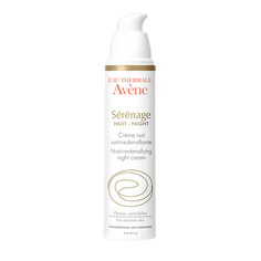 Уход за лицом AVENE Serenage Ночной крем от морщин, восстанавливающий плотность, для зрелой кожи