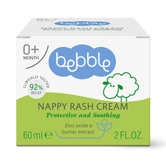 Крем для тела BEBBLE Крем от опрелостей и кожных раздражений Nappy Rash Cream 0+ 60