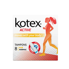 Средства для гигиены KOTEX Тампоны ACTIVE Нормал