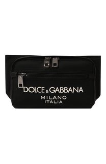 Текстильная поясная сумка Dolce & Gabbana