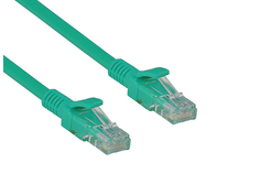 Сетевой кабель ExeGate UTP cat.5e 30cm Green UTP-RJ45-RJ45-5e-0.3M-LSZH-GN / EX286373RUS