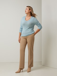 Брюки прямые трикотажные (50) Lalis