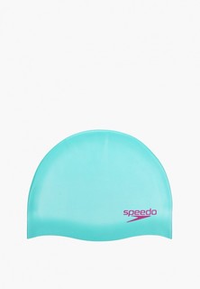 Шапочка для плавания Speedo PLAIN MOUD SILC CAP JU BLUE/RED