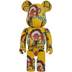 Фигура Bearbrick Medicom Toy Andy Warhol x Jean-Michel Basquiat V3-Coma Mom 1000%