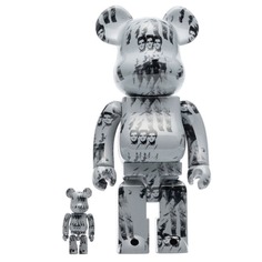 Фигура Bearbrick Medicom Toy Set Andy Warhol Elvis Presley 400% and 100%