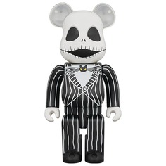 Фигура Bearbrick Medicom Toy Jack Skellington The Nightmare Before Christmas 1000%