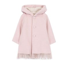 Верхняя одежда Il Gufo Пальто с капюшоном и бахромой Il Gufo