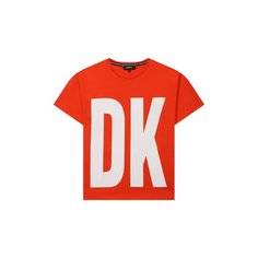 Хлопковая футболка DKNY