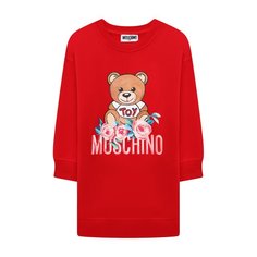 Хлопковое платье Moschino