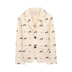 Хлопковый пиджак Gucci
