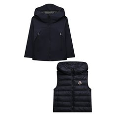 Комплект из ветровки и жилета Moncler