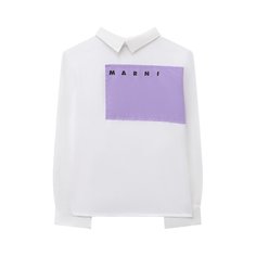 Хлопковая блузка Marni
