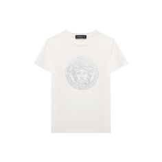 Хлопковая футболка Versace