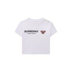 Хлопковая футболка Burberry