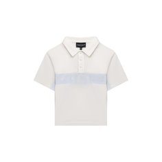 Хлопковое поло Emporio Armani