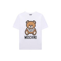 Хлопковая футболка Moschino