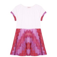Мини-платье джерси с металлизированной отделкой Missoni