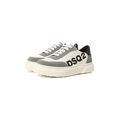 Кожаные кеды Dsquared2