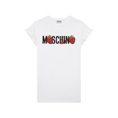 Хлопковое платье Moschino