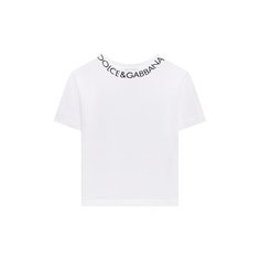 Хлопковая футболка Dolce & Gabbana