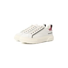 Кожаные кеды Dsquared2