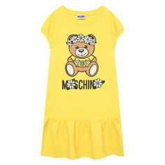 Хлопковое платье Moschino