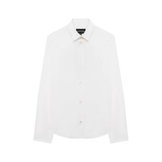 Хлопковая рубашка Emporio Armani