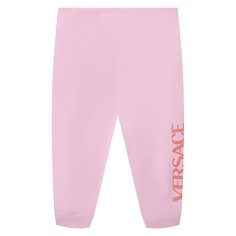Хлопковые джоггеры Versace