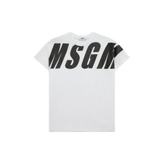 Футболки MSGM kids Хлопковая футболка MSGM kids