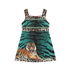 Платье из вискозы Dolce & Gabbana