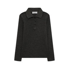 Поло из кашемира и вискозы Brunello Cucinelli
