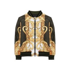 Стеганый бомбер Versace