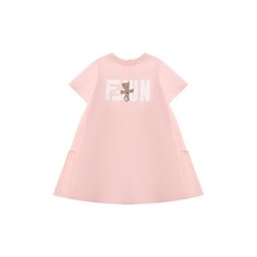 Хлопковое платье Fendi