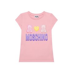 Хлопковая футболка Moschino