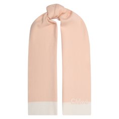 Хлопковый шарф Chloé Chloe