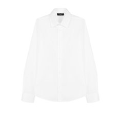 Хлопковая рубашка с воротником кент Dal Lago