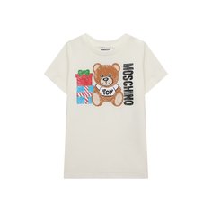 Хлопковая футболка Moschino