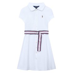 Хлопковое платье Polo Ralph Lauren