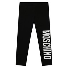 Хлопковые леггинсы Moschino