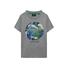 Хлопковая футболка Scotch&Soda