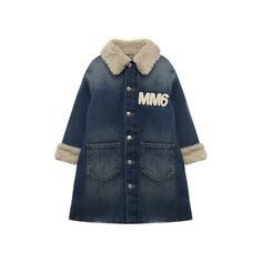 Джинсовое пальто MM6