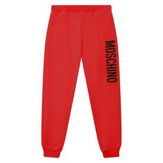 Хлопковые джоггеры Moschino